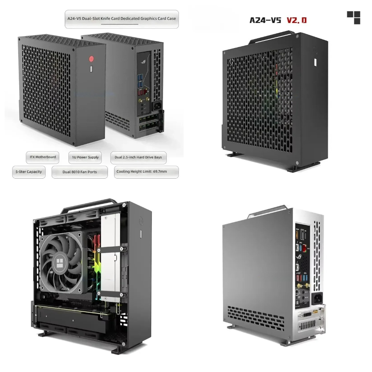 Pc Chassis - مزود طاقة 5 لتر ميني A24-V5