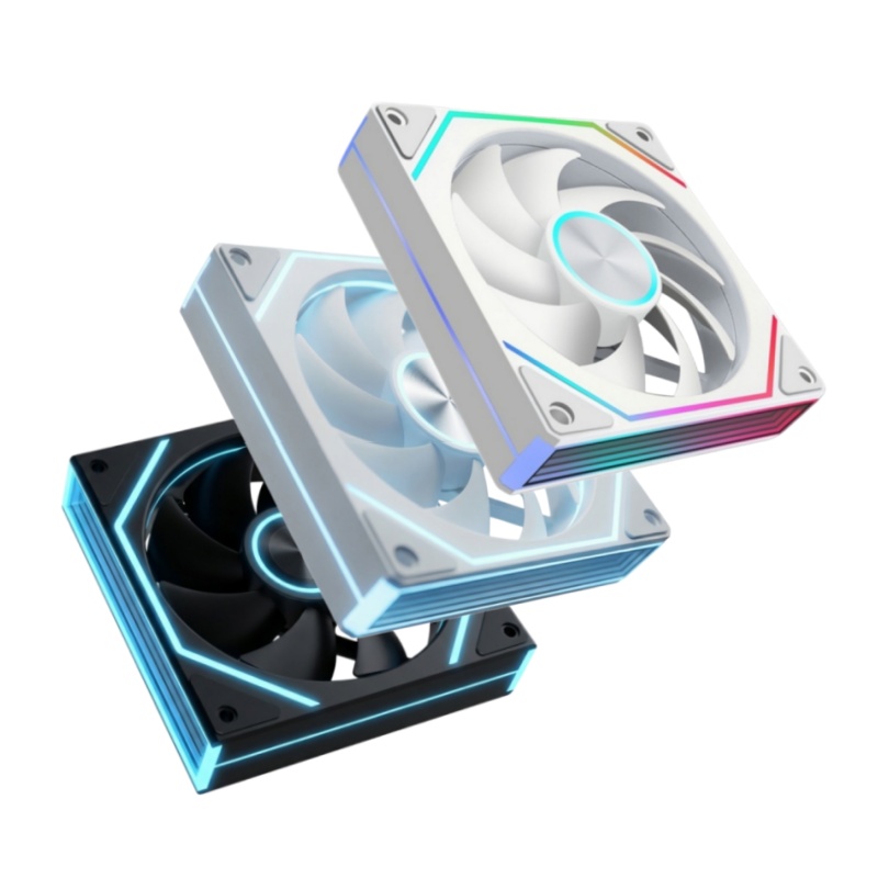 Case Fan Controller - مروحة كمبيوتر بريزم 12 سم مع
