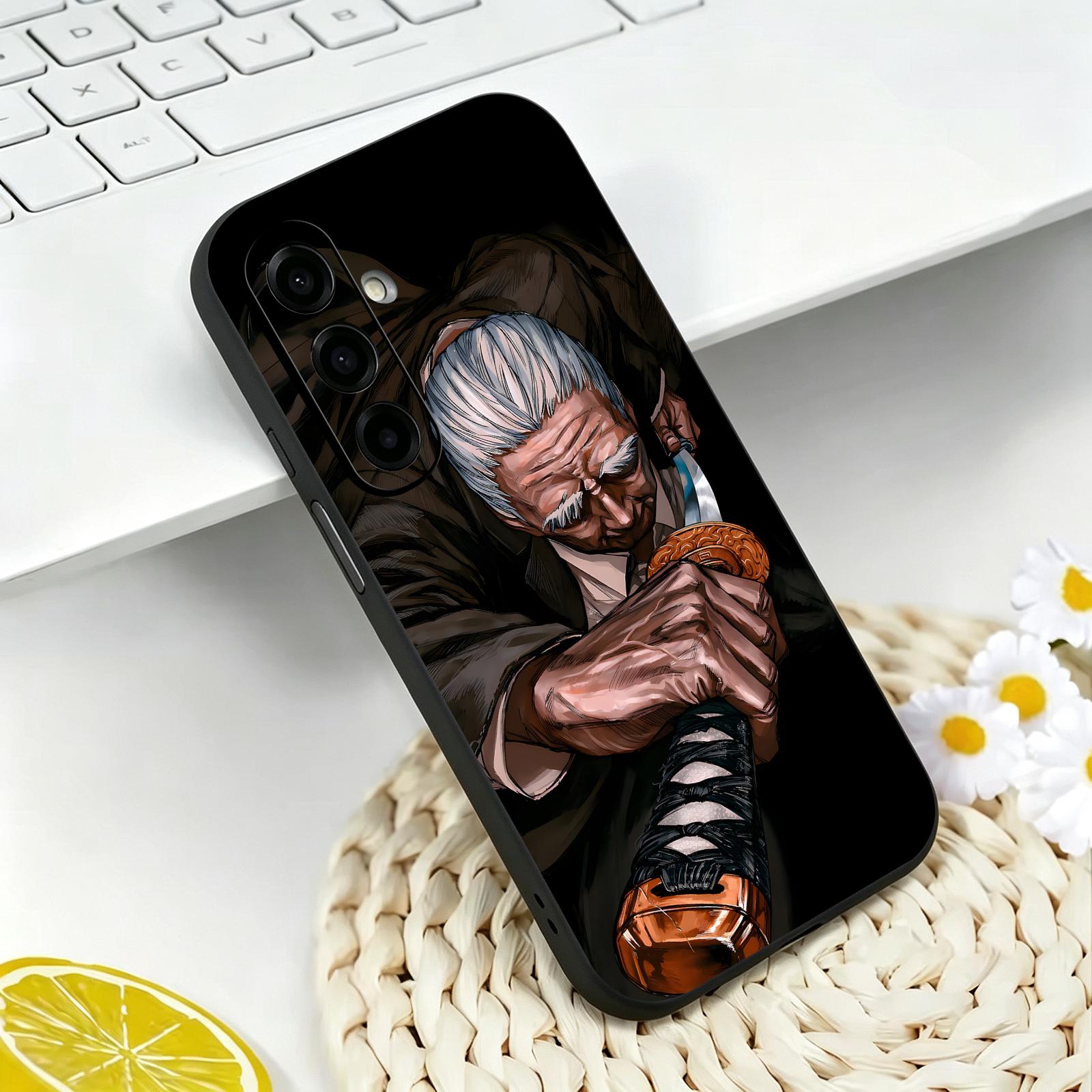 Matte Pc Case - غطاء هاتف أنيمي SAKAMOTO DAYS لسامسونج