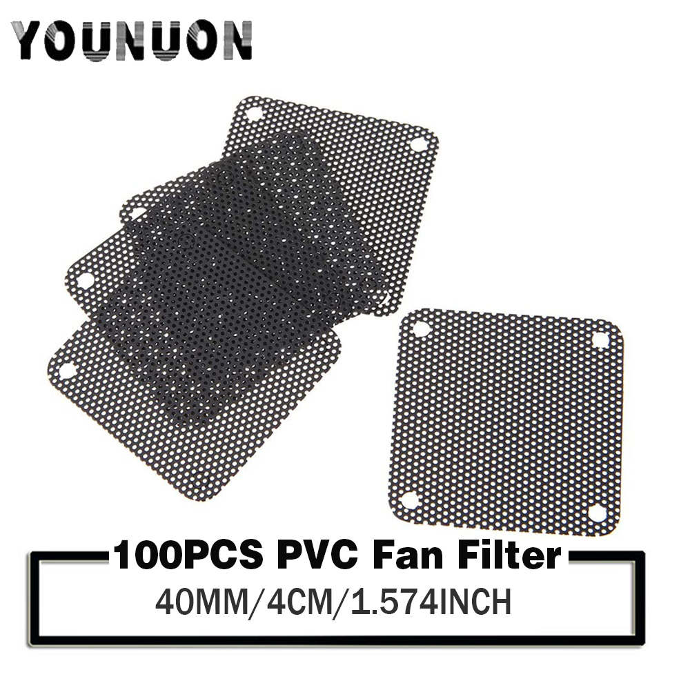 Dust Filter Pc - 100 قطعة YOUNUON 40 مللي متر