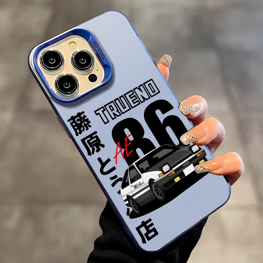 Matte Pc Case - جراب هاتف أنيمي I-Initial D AE86