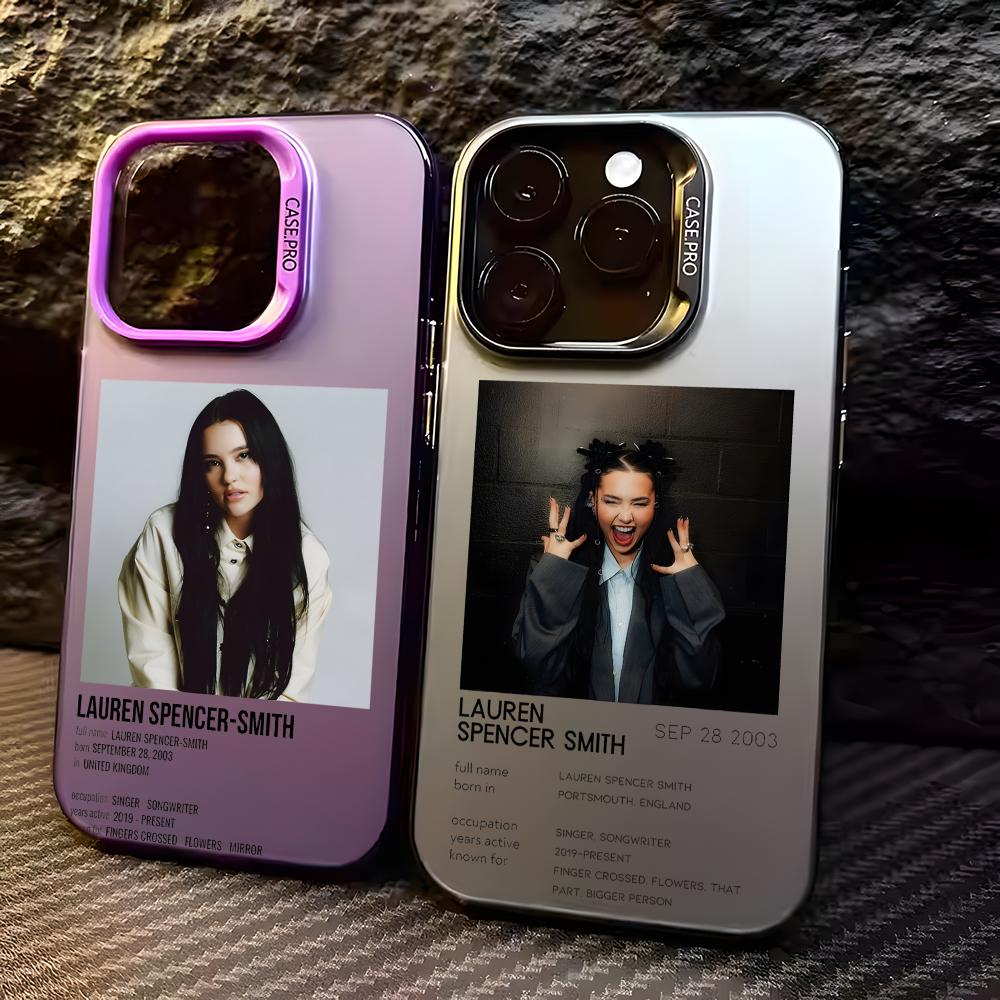 Matte Pc Case - جراب هاتف مغنية لورين سبنسر سميث