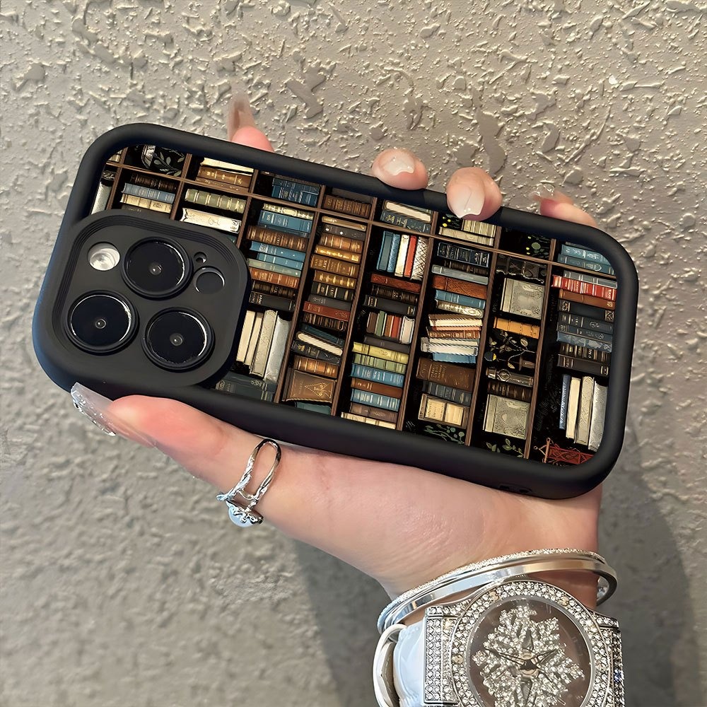 غطاء هاتف بتصميم رف كتب إبداعي - مراجعة Computer Case وسعره