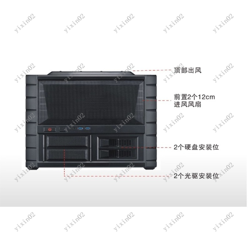 حافظة كمبيوتر اللوحة الأم ATX  - مراجعة Atx Case وسعره