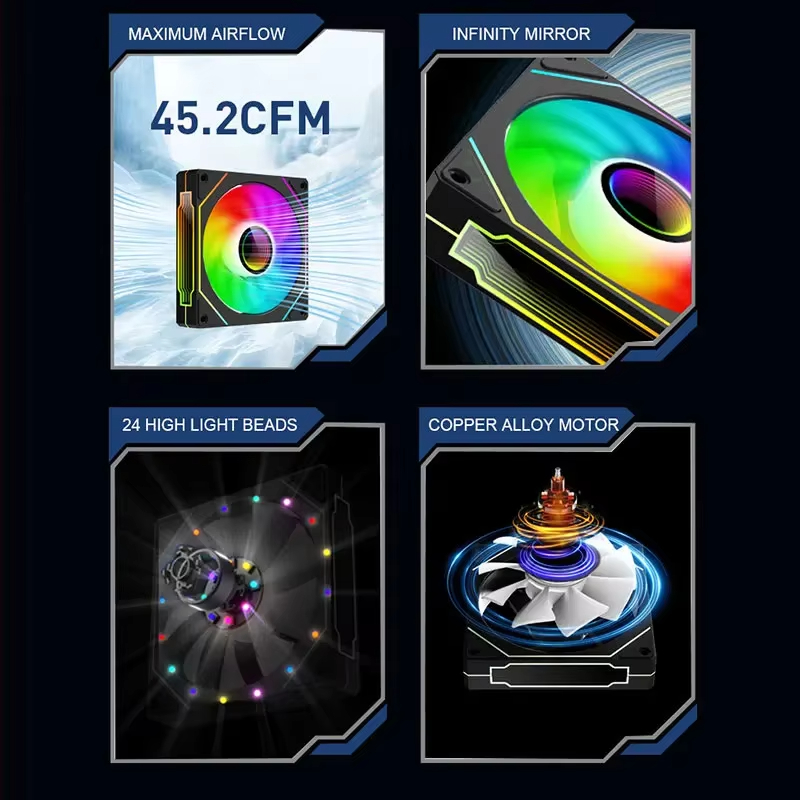 مروحة تبريد كمبيوتر PRISM 4 PR - مراجعة Pc Chassis وسعره