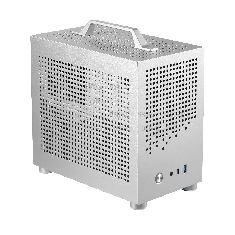 هيكل كمبيوتر صغير الحجم مع مقب - مراجعة Pc Chassis وسعره