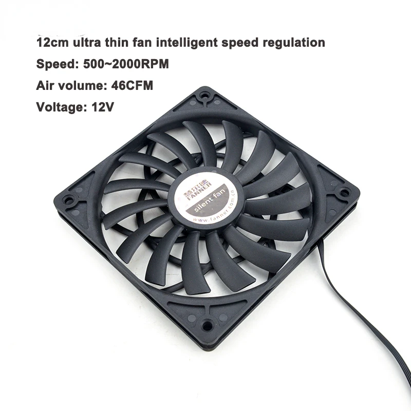 رقيقة جدا 12 مللي متر سمك مروح - مراجعة Case Fan Controller وسعره