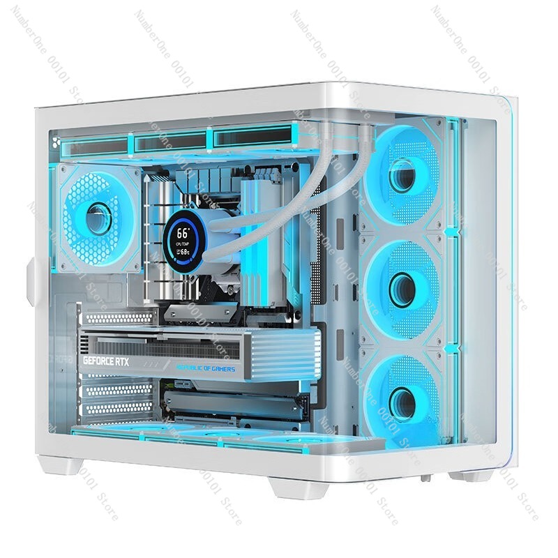هيكل كمبيوتر مكتبي منحني بانور - مراجعة Atx Case وسعره