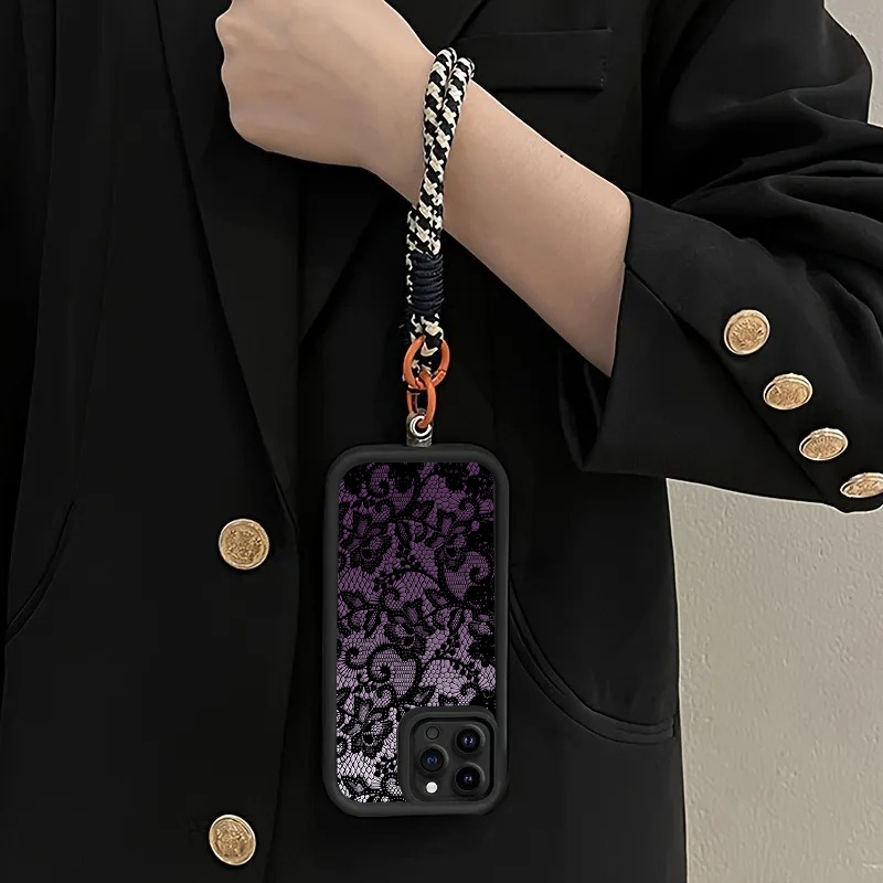 جراب هاتف أسود بنفسجي من الدان - مراجعة Matte Pc Case وسعره