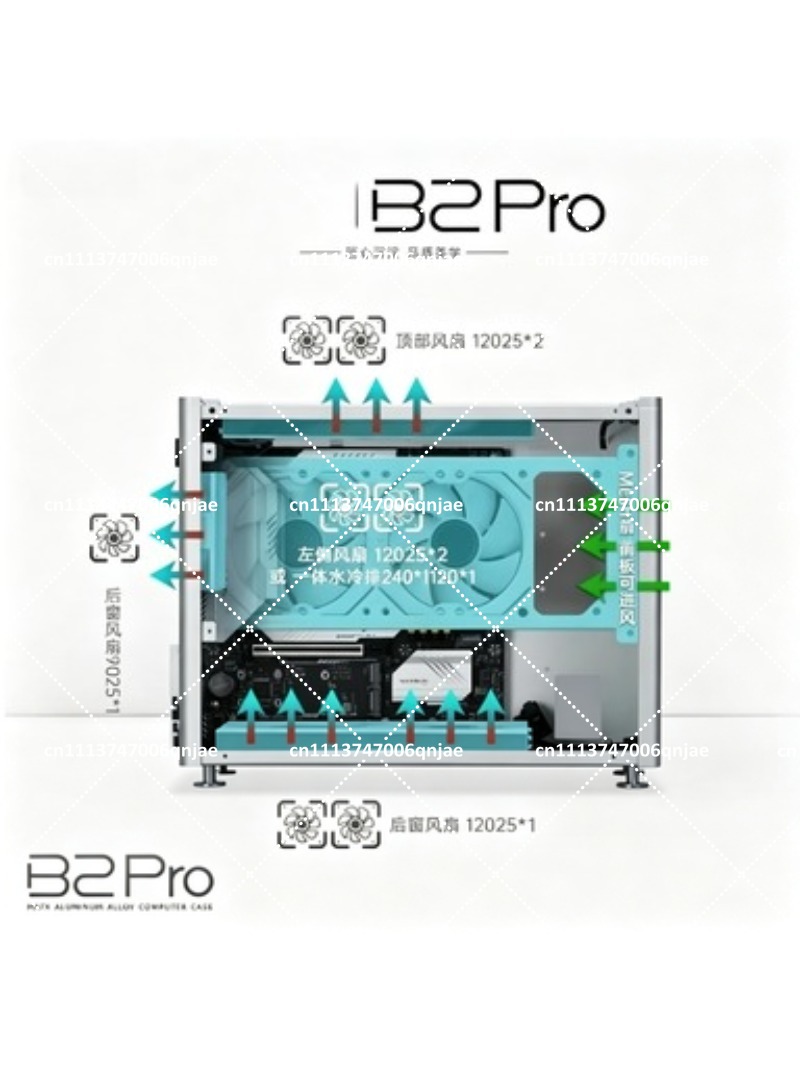 علبة كمبيوتر B2 Pro من الألمني - مراجعة Atx Case وسعره