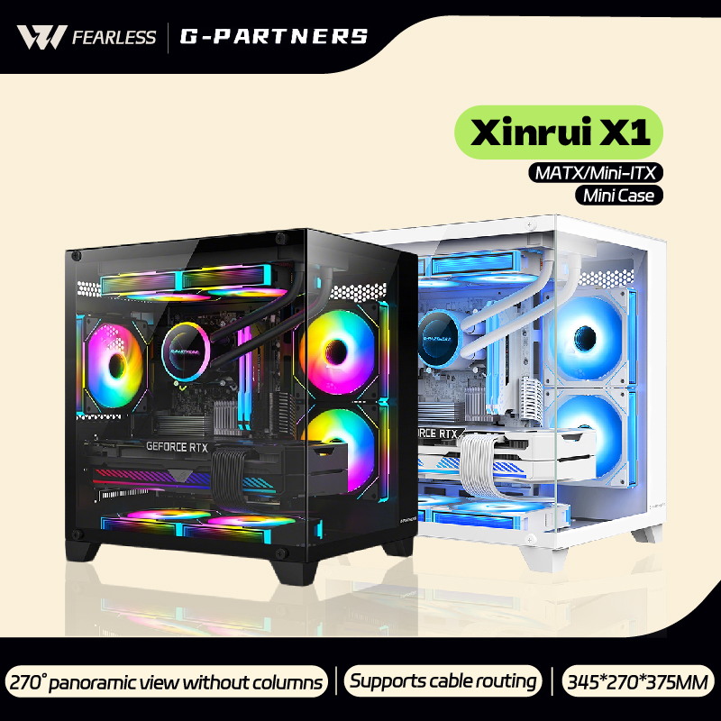 علبة كمبيوتر G-PARTNERS Xinrui - مراجعة Atx Case وسعره