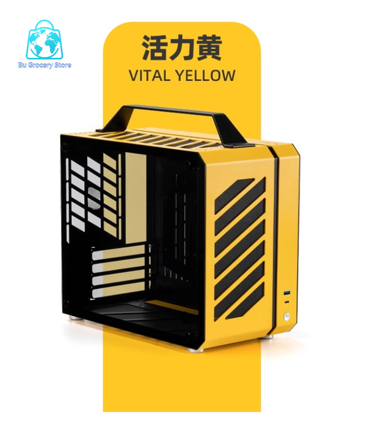 هيكل كمبيوتر محمول كامل الحجم  - مراجعة Mechanic Master C28 Matx Portable Pc Case وسعره