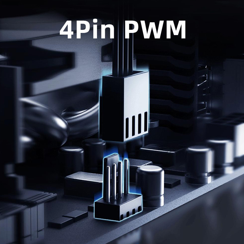 ID-COOLING 80mm PWM 800-3000RP - مراجعة Case Fan Controller وسعره