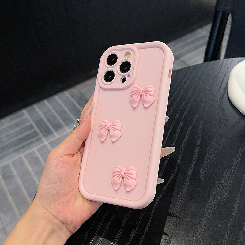 جراب هاتف وردي بفيونكة لهاتف آ - مراجعة Matte Pc Case وسعره