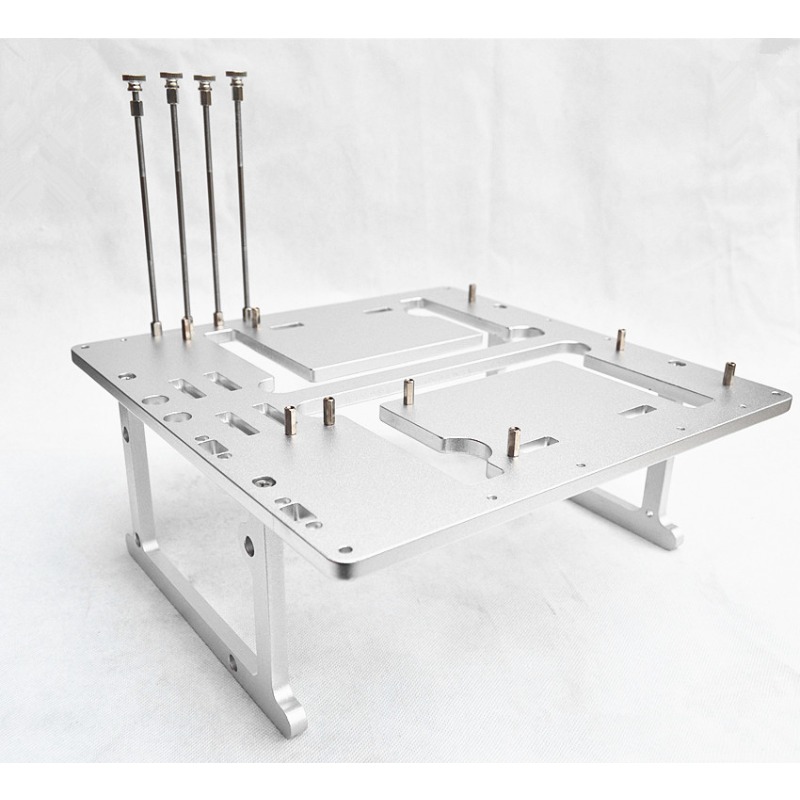 هيكل كمبيوتر مفتوح الإطار من ا - مراجعة Aluminum Open Frame Test Bench Water Cooling وسعره