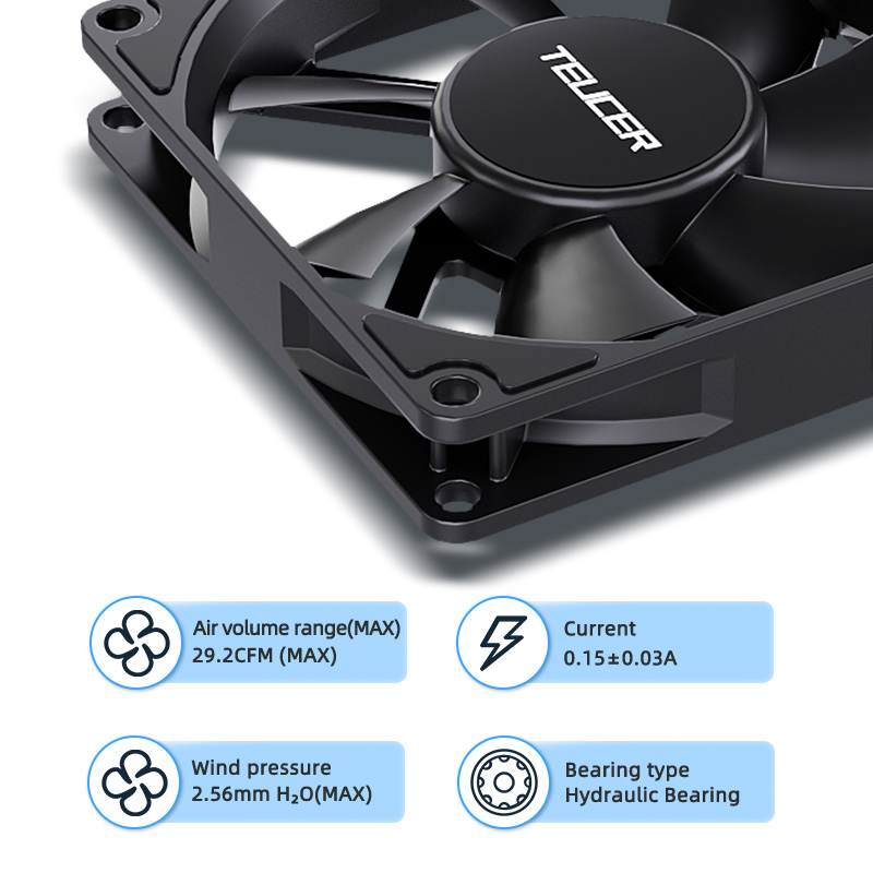 Teucer UT-8015 8 سنتيمتر الهيك - مراجعة Pc Chassis وسعره