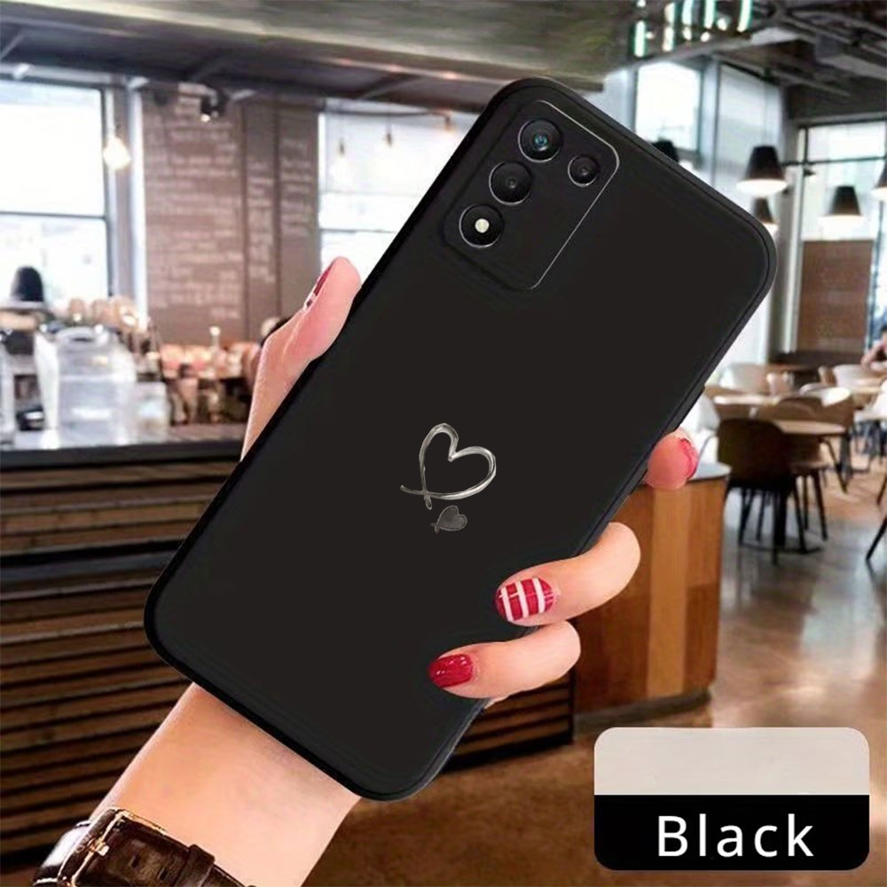 غطاء هاتف سيليكون بطبعة قلب ال - مراجعة Computer Case وسعره