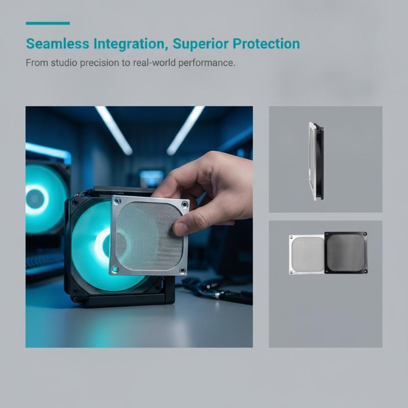 غطاء حماية من الغبار لمروحة تب - مراجعة Dust Filter Pc وسعره